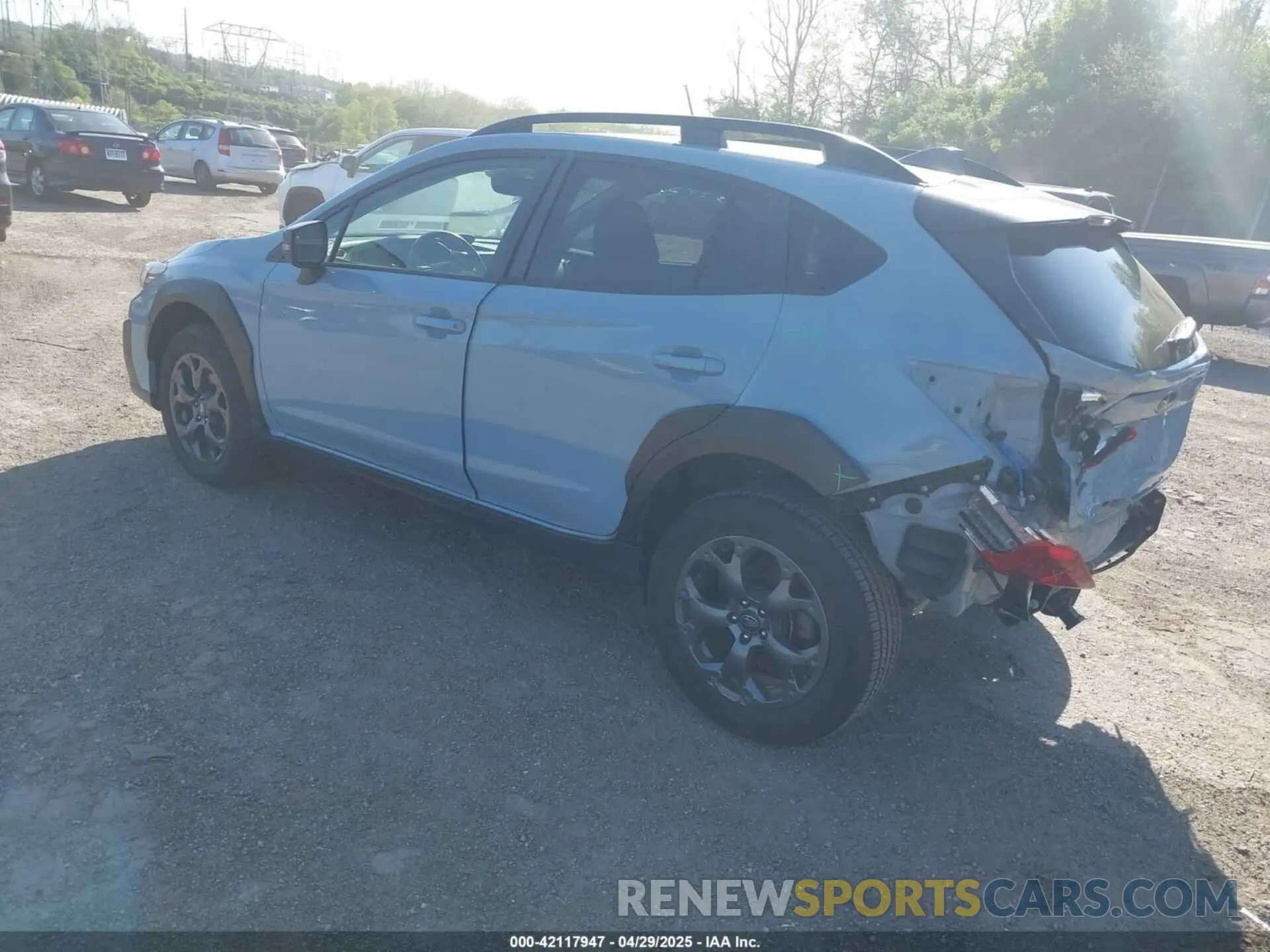 3 Фотография поврежденного автомобиля JF2GTHSC8MH244810 SUBARU CROSSTREK 2021