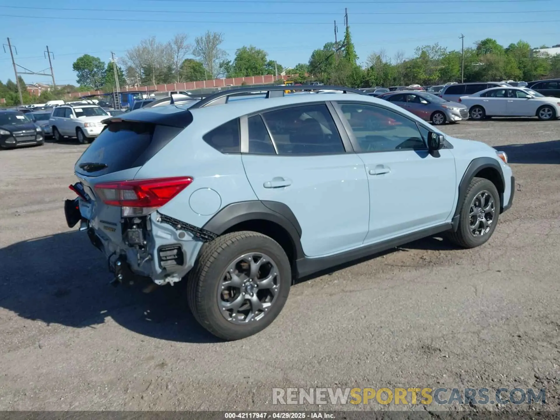 4 Фотография поврежденного автомобиля JF2GTHSC8MH244810 SUBARU CROSSTREK 2021