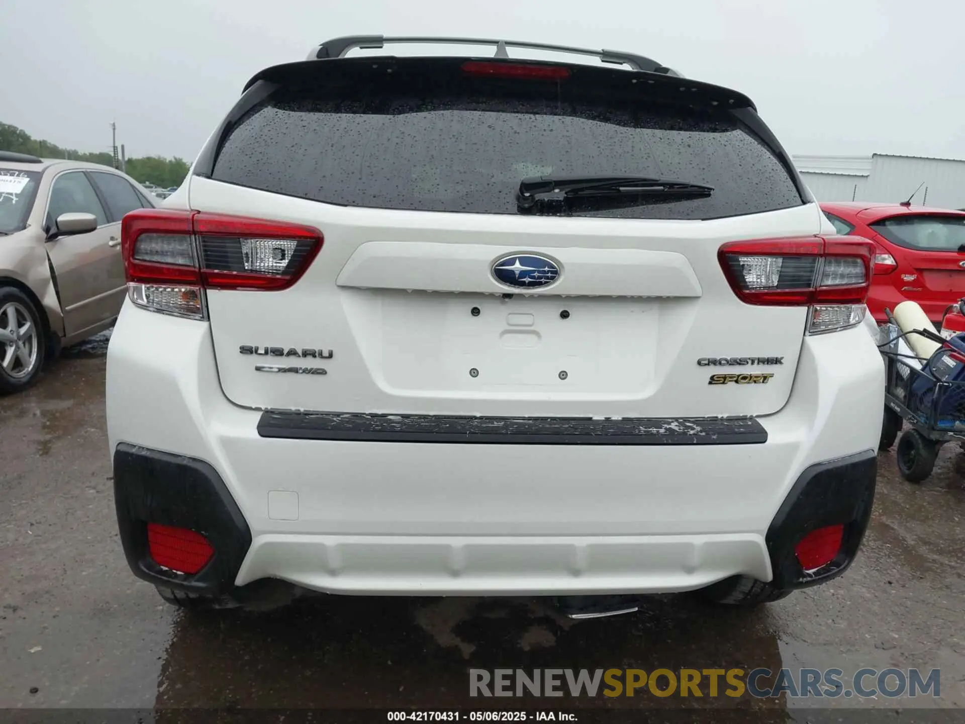 16 Фотография поврежденного автомобиля JF2GTHSC8MH302382 SUBARU CROSSTREK 2021