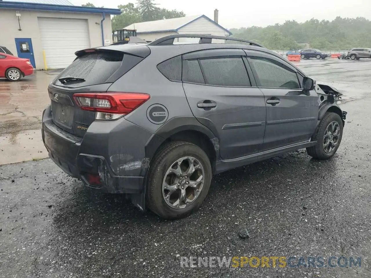 3 Photograph of a damaged car JF2GTHSC9MH243746 SUBARU CROSSTREK 2021