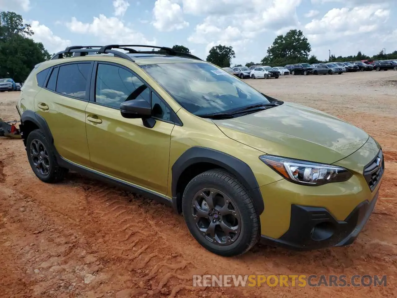 4 Photograph of a damaged car JF2GTHSC9MH331356 SUBARU CROSSTREK 2021