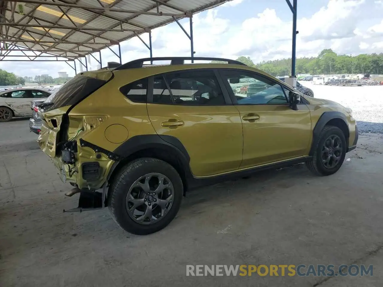 3 Photograph of a damaged car JF2GTHSCXMH302285 SUBARU CROSSTREK 2021