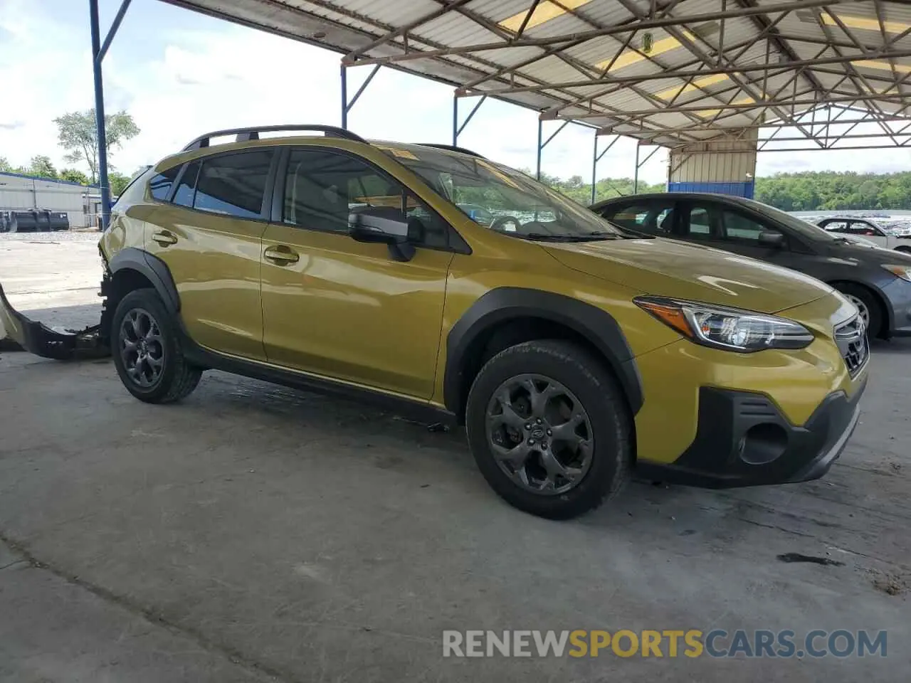 4 Photograph of a damaged car JF2GTHSCXMH302285 SUBARU CROSSTREK 2021