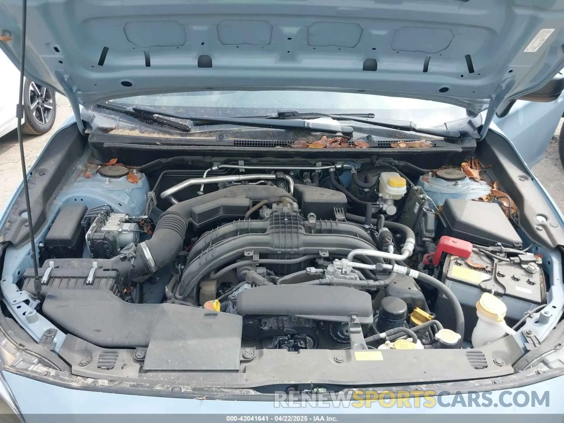 10 Photograph of a damaged car JF2GTABC1NH223189 SUBARU CROSSTREK 2022