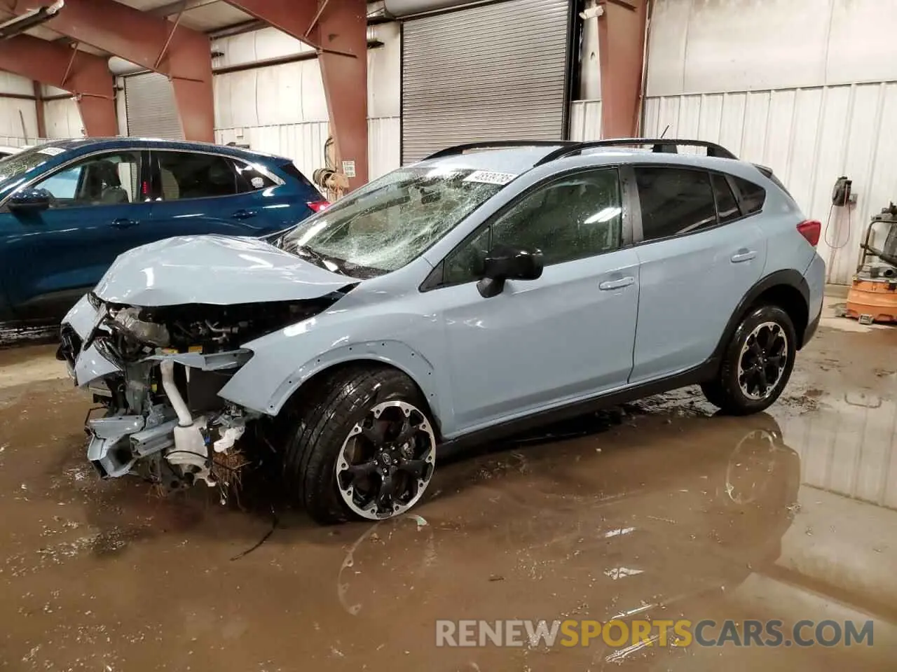 1 Photograph of a damaged car JF2GTABC4NH208153 SUBARU CROSSTREK 2022