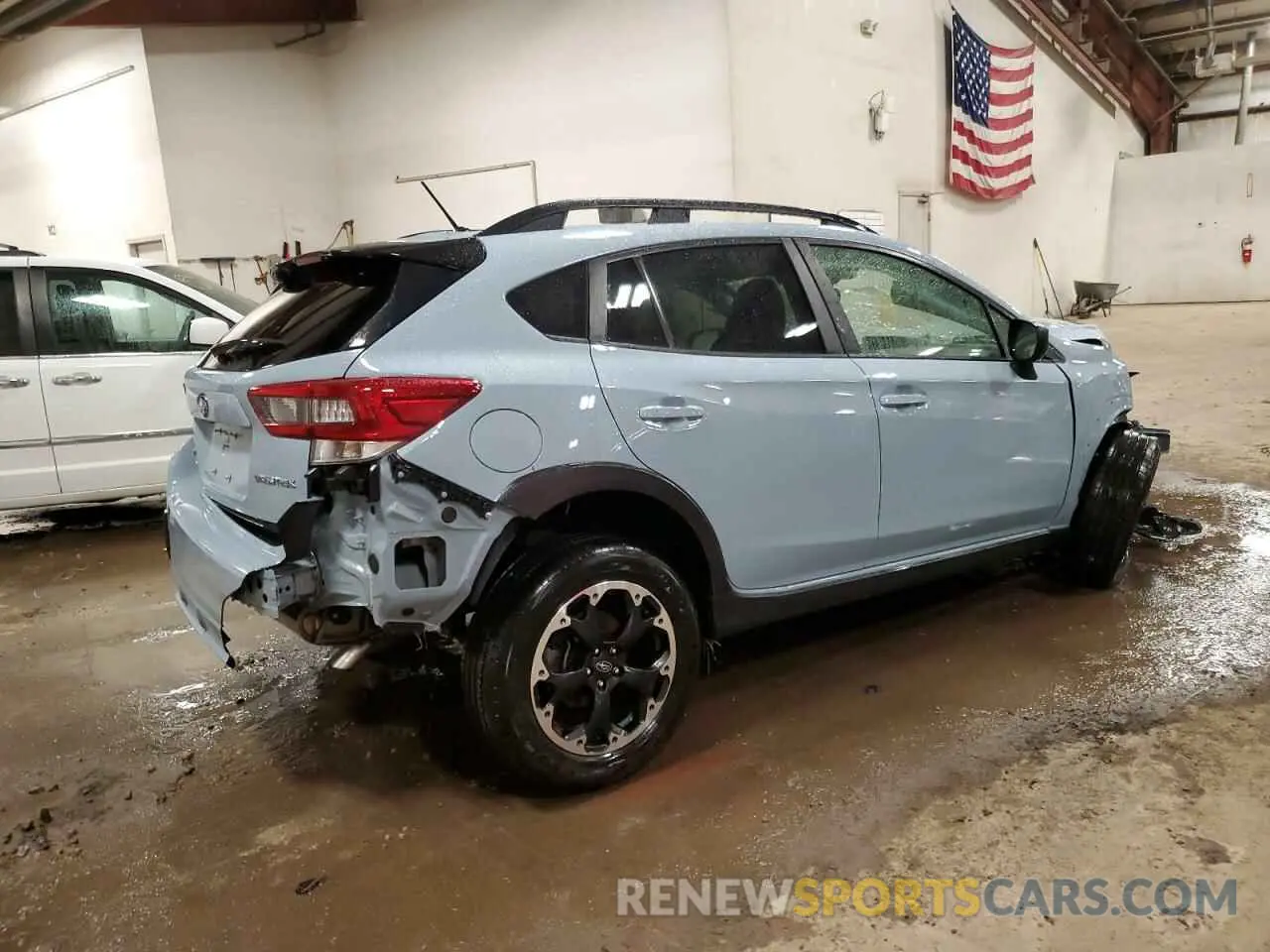 3 Photograph of a damaged car JF2GTABC4NH208153 SUBARU CROSSTREK 2022