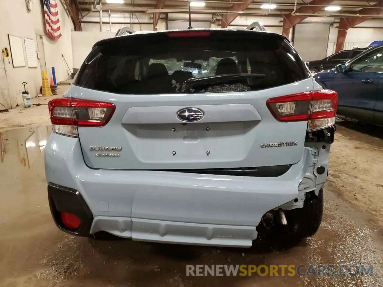 6 Photograph of a damaged car JF2GTABC4NH208153 SUBARU CROSSTREK 2022