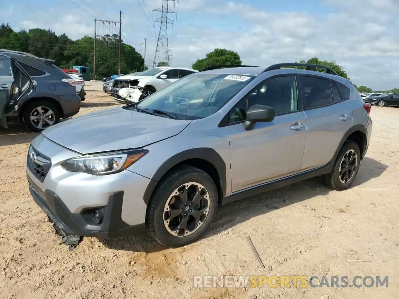 1 Фотография поврежденного автомобиля JF2GTABC5N8233983 SUBARU CROSSTREK 2022