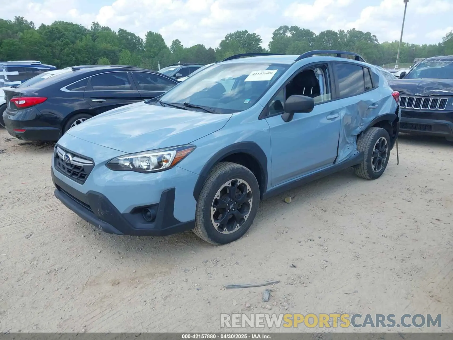 2 Photograph of a damaged car JF2GTABC7N8219373 SUBARU CROSSTREK 2022