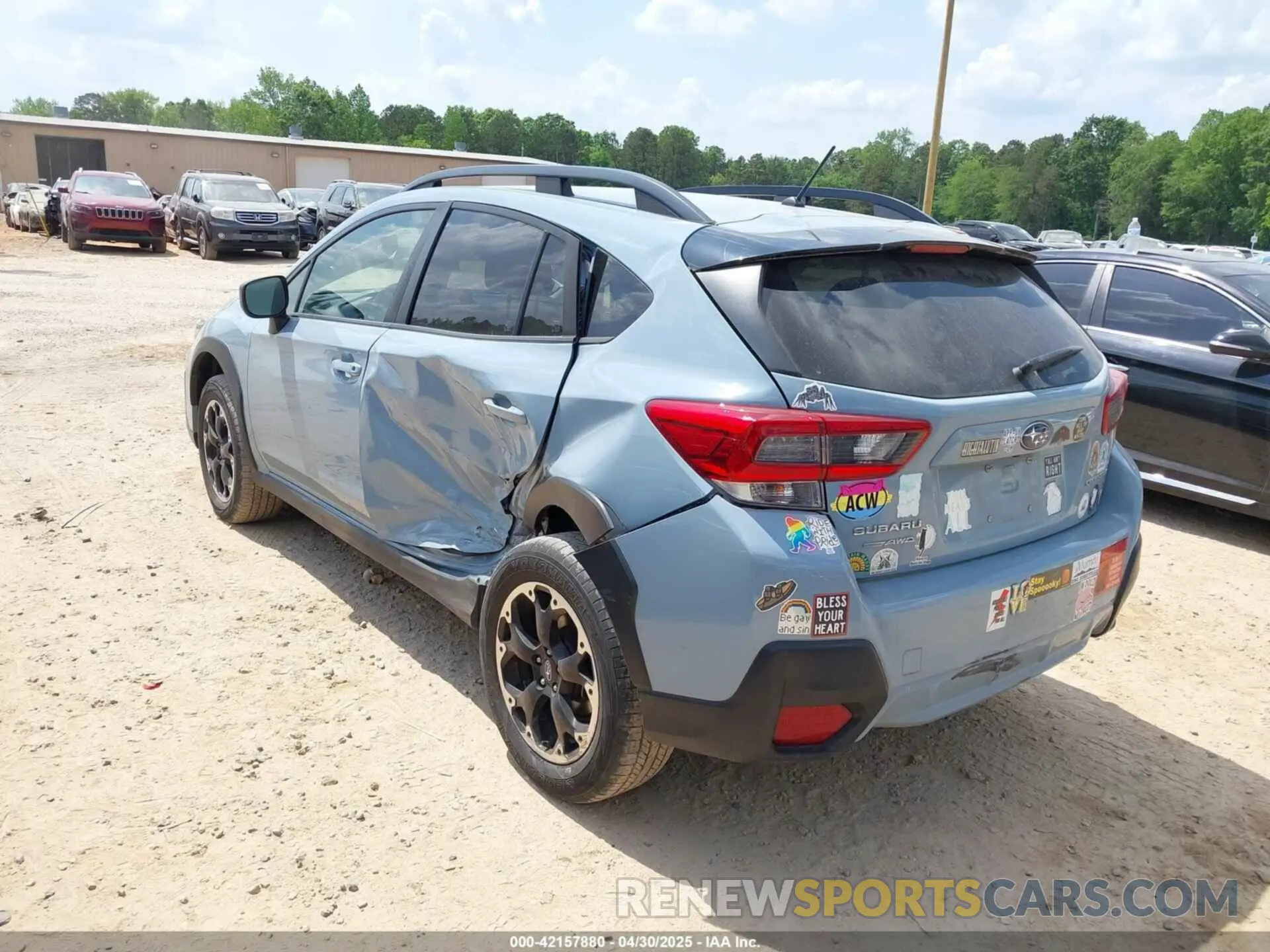 3 Photograph of a damaged car JF2GTABC7N8219373 SUBARU CROSSTREK 2022