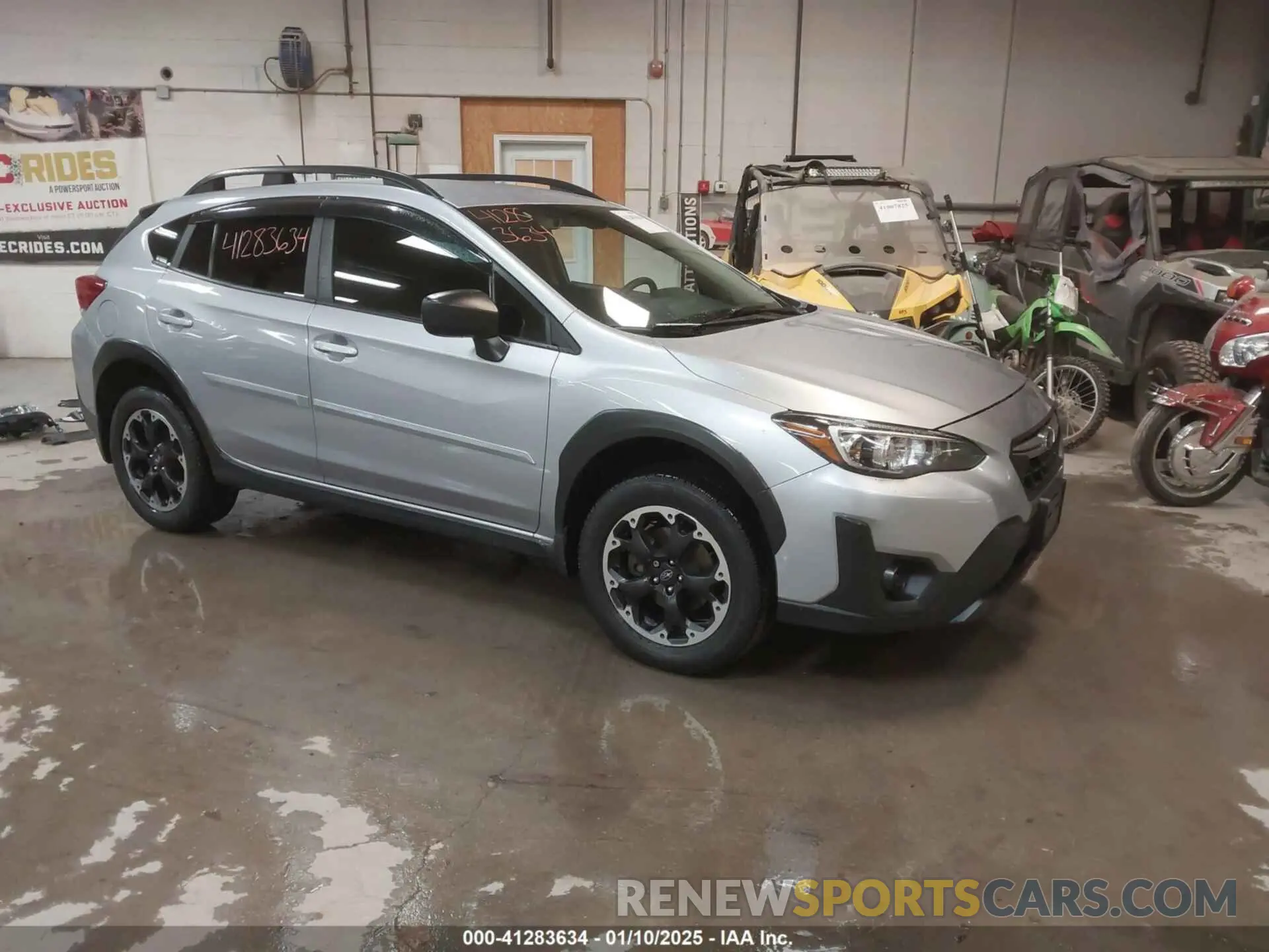 1 Photograph of a damaged car JF2GTABCXN8258250 SUBARU CROSSTREK 2022