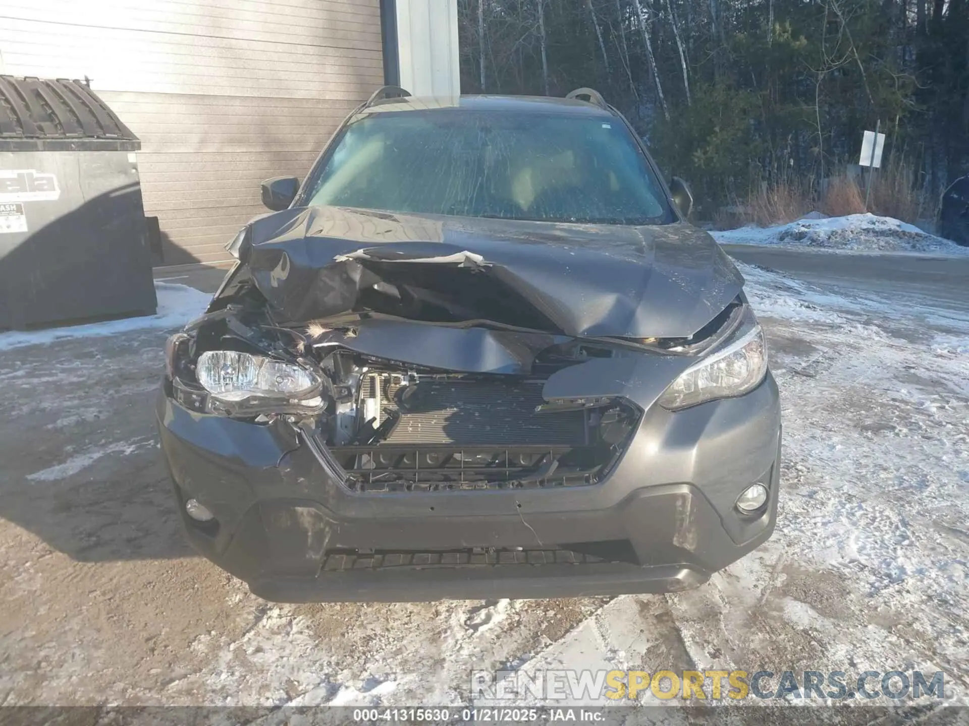 12 Photograph of a damaged car JF2GTACC3NG275251 SUBARU CROSSTREK 2022