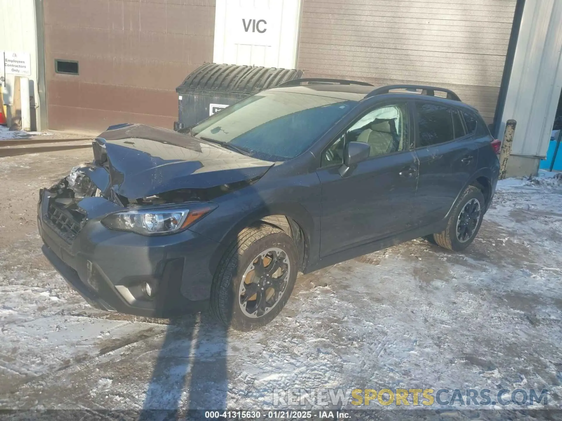 2 Photograph of a damaged car JF2GTACC3NG275251 SUBARU CROSSTREK 2022