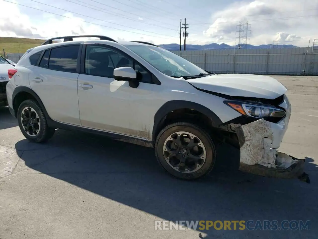 4 Фотография поврежденного автомобиля JF2GTACC9N9220503 SUBARU CROSSTREK 2022