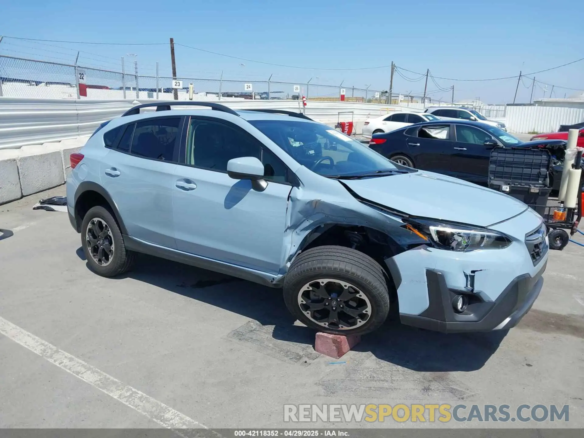 1 Фотография поврежденного автомобиля JF2GTAEC0N8202121 SUBARU CROSSTREK 2022