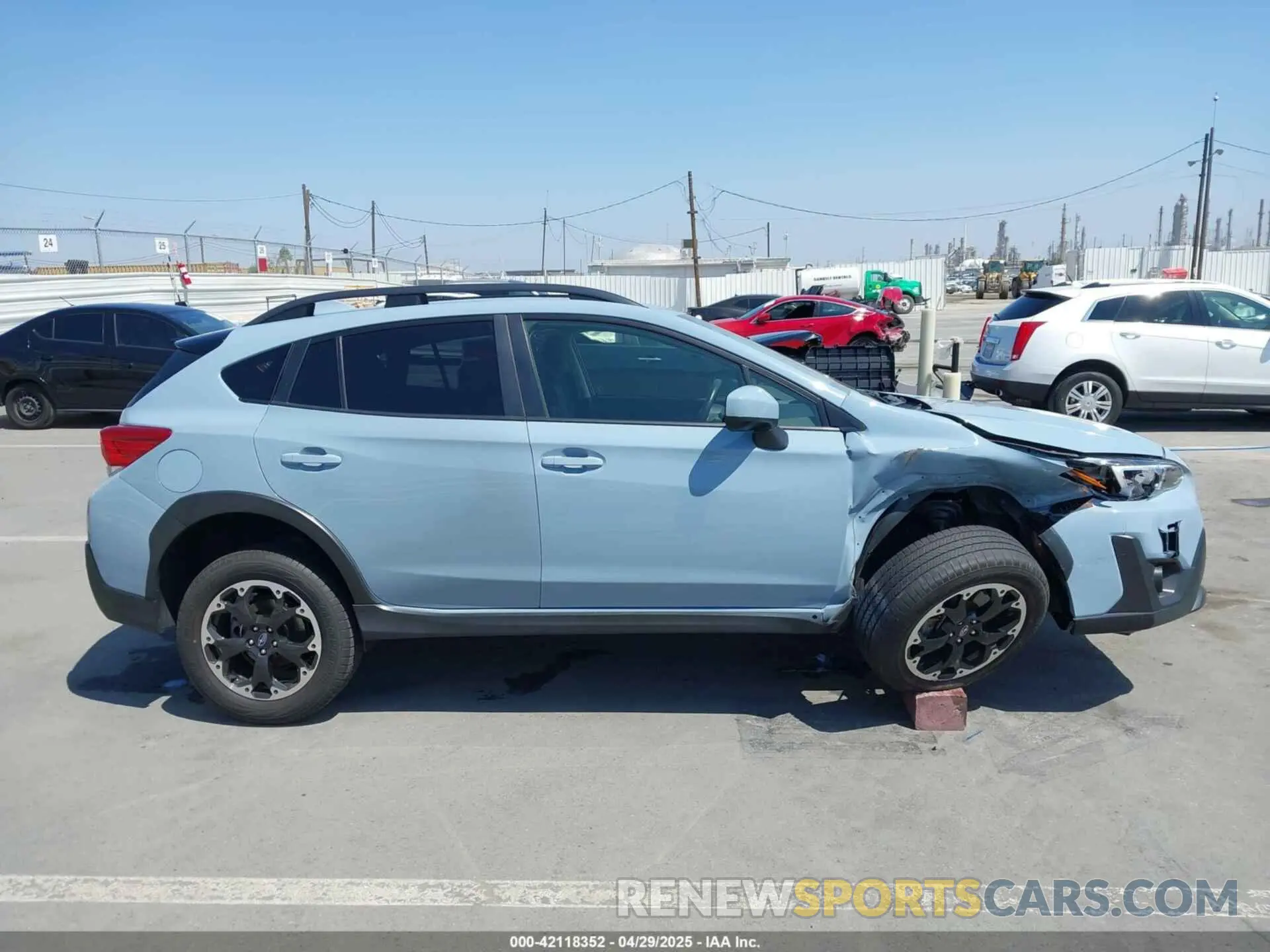 14 Фотография поврежденного автомобиля JF2GTAEC0N8202121 SUBARU CROSSTREK 2022