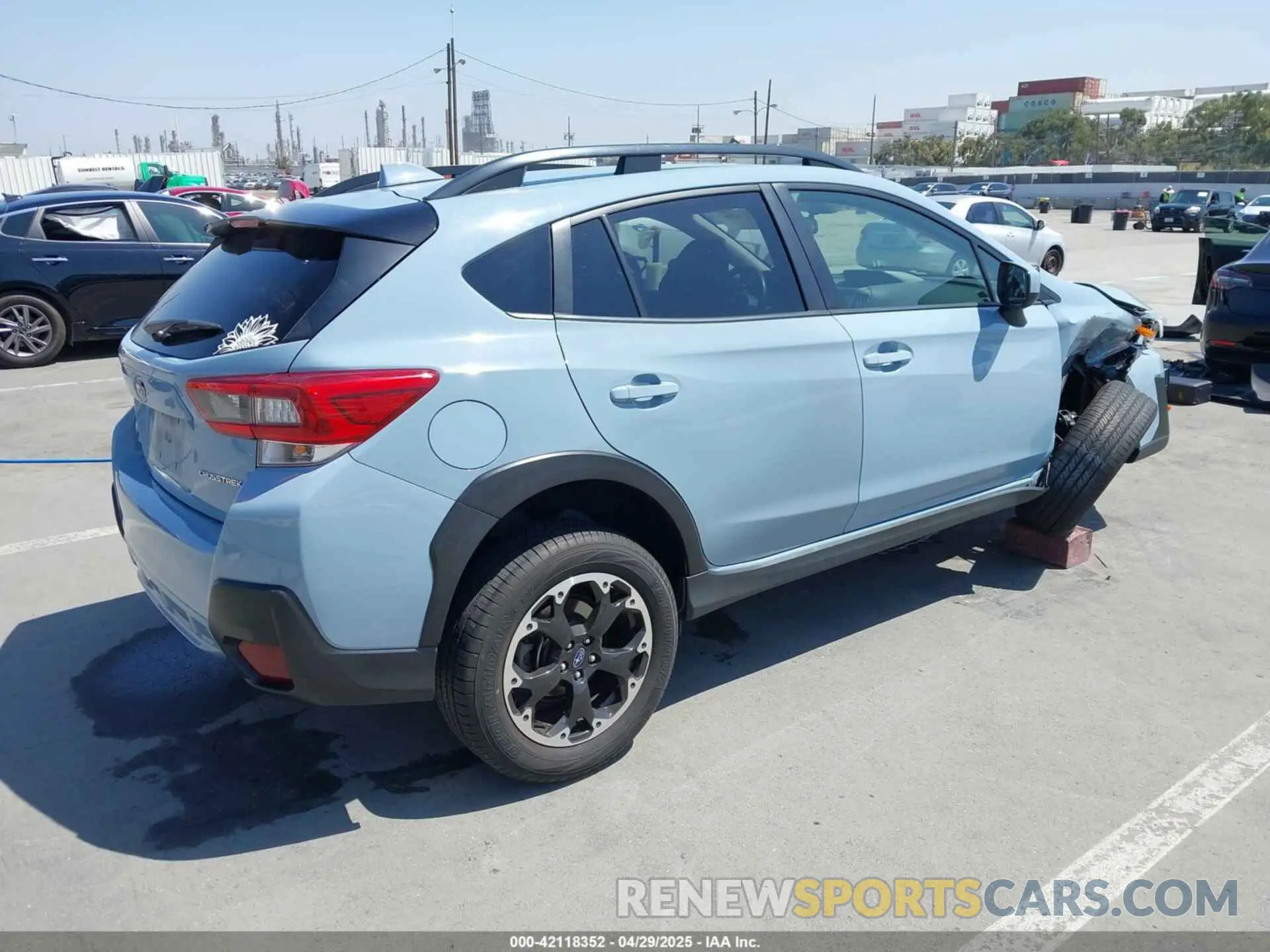 4 Фотография поврежденного автомобиля JF2GTAEC0N8202121 SUBARU CROSSTREK 2022