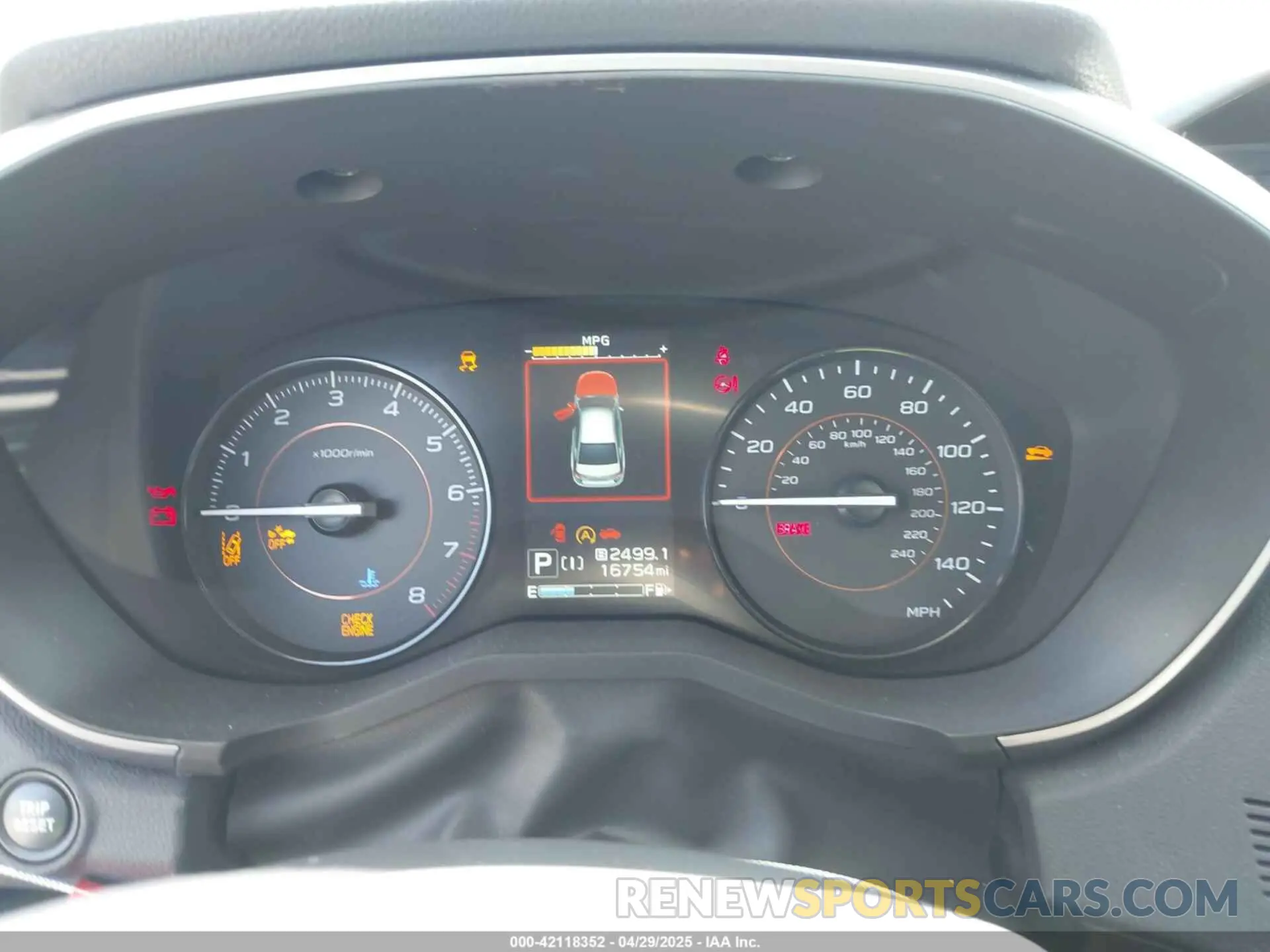 7 Фотография поврежденного автомобиля JF2GTAEC0N8202121 SUBARU CROSSTREK 2022