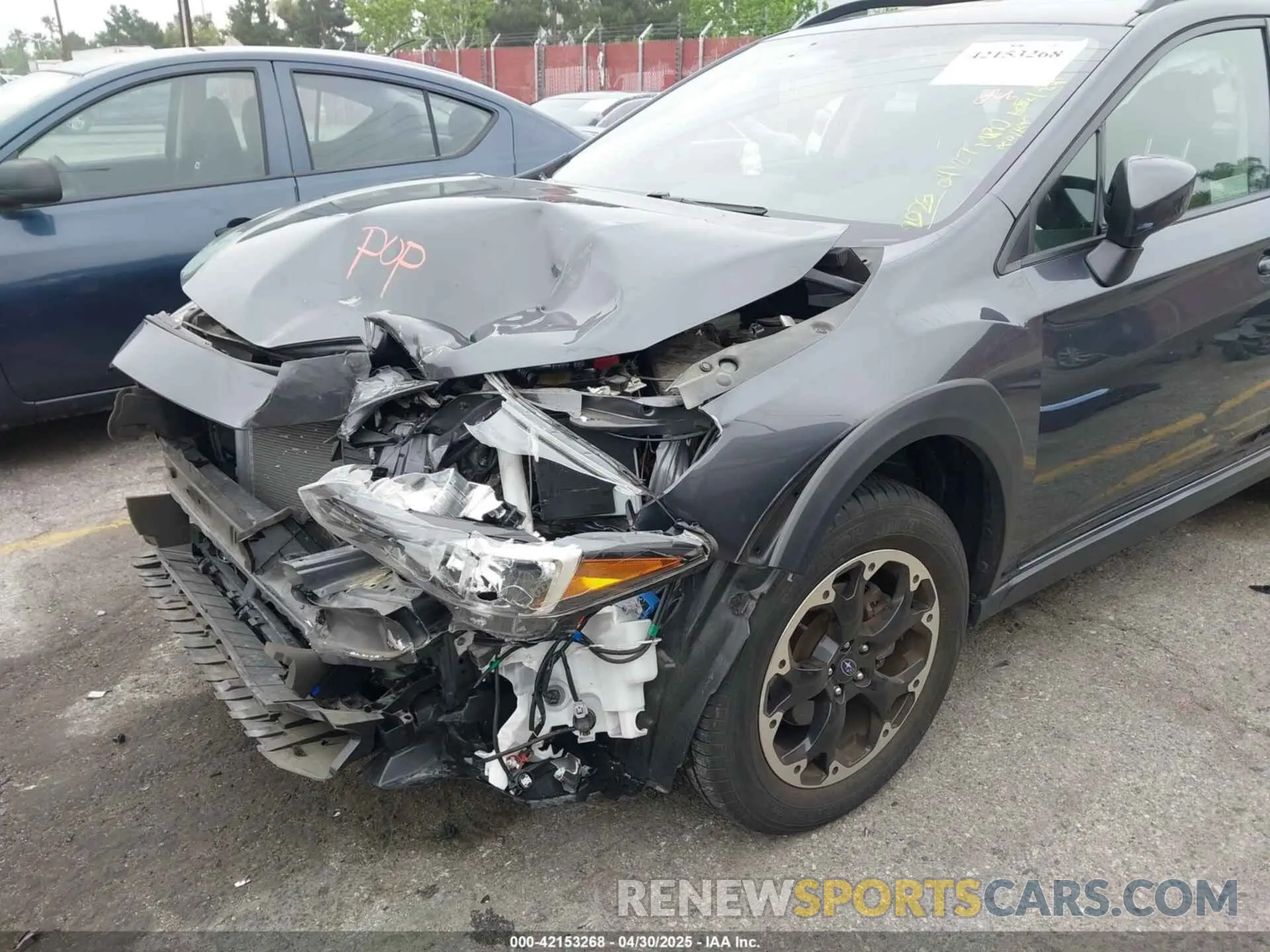 18 Фотография поврежденного автомобиля JF2GTAEC0NH222028 SUBARU CROSSTREK 2022