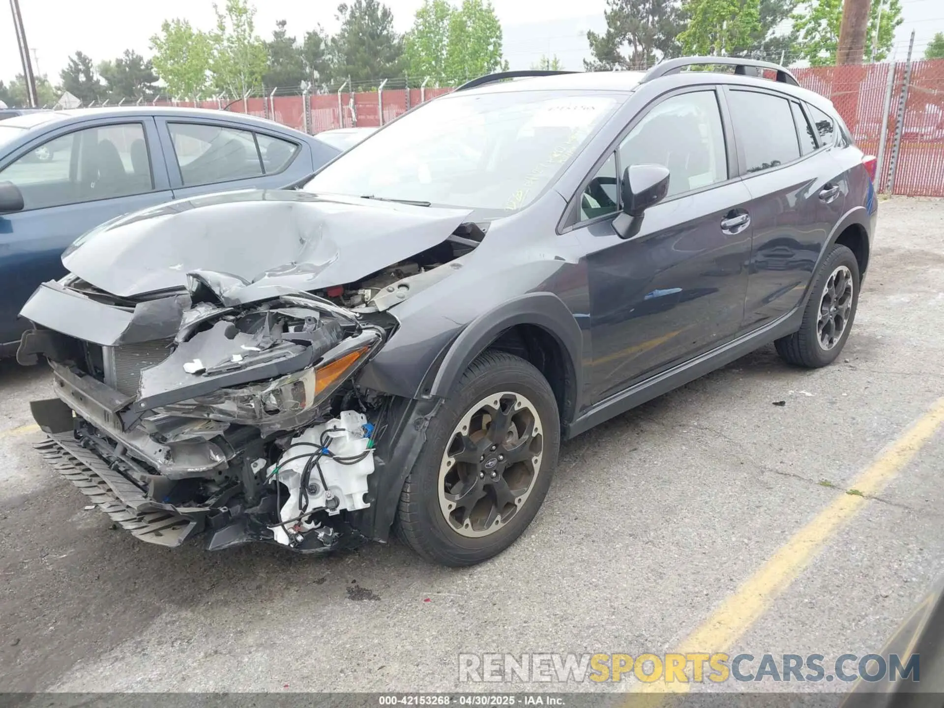 2 Фотография поврежденного автомобиля JF2GTAEC0NH222028 SUBARU CROSSTREK 2022
