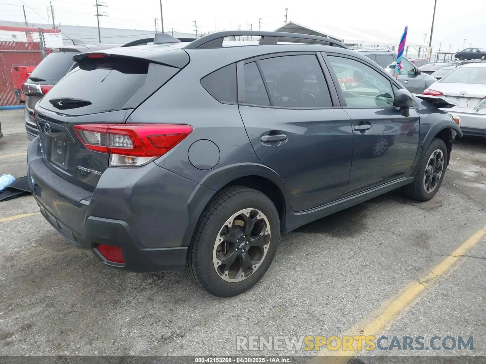 4 Фотография поврежденного автомобиля JF2GTAEC0NH222028 SUBARU CROSSTREK 2022