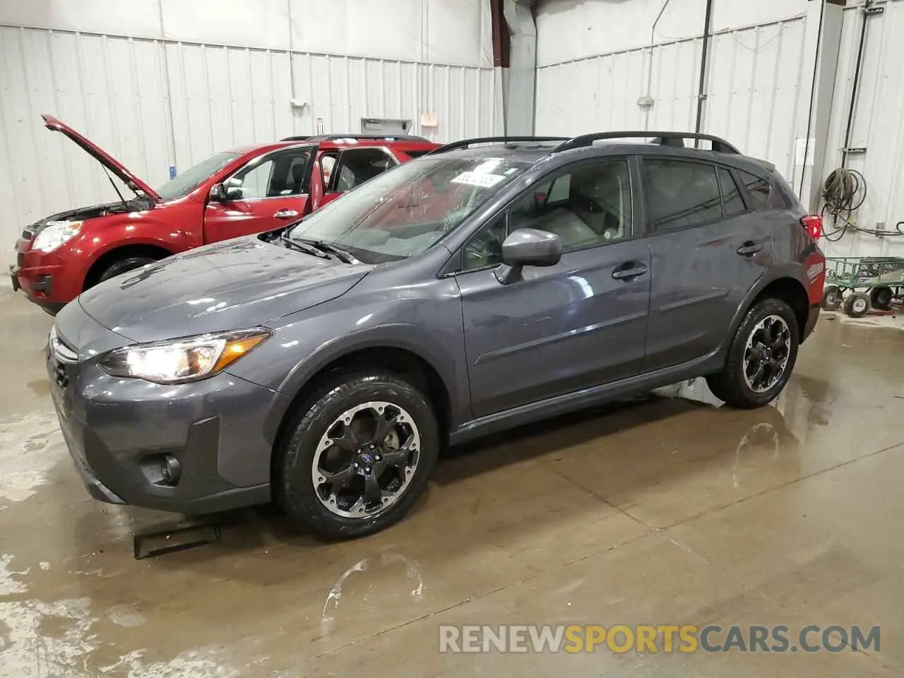 1 Photograph of a damaged car JF2GTAEC2NH255824 SUBARU CROSSTREK 2022