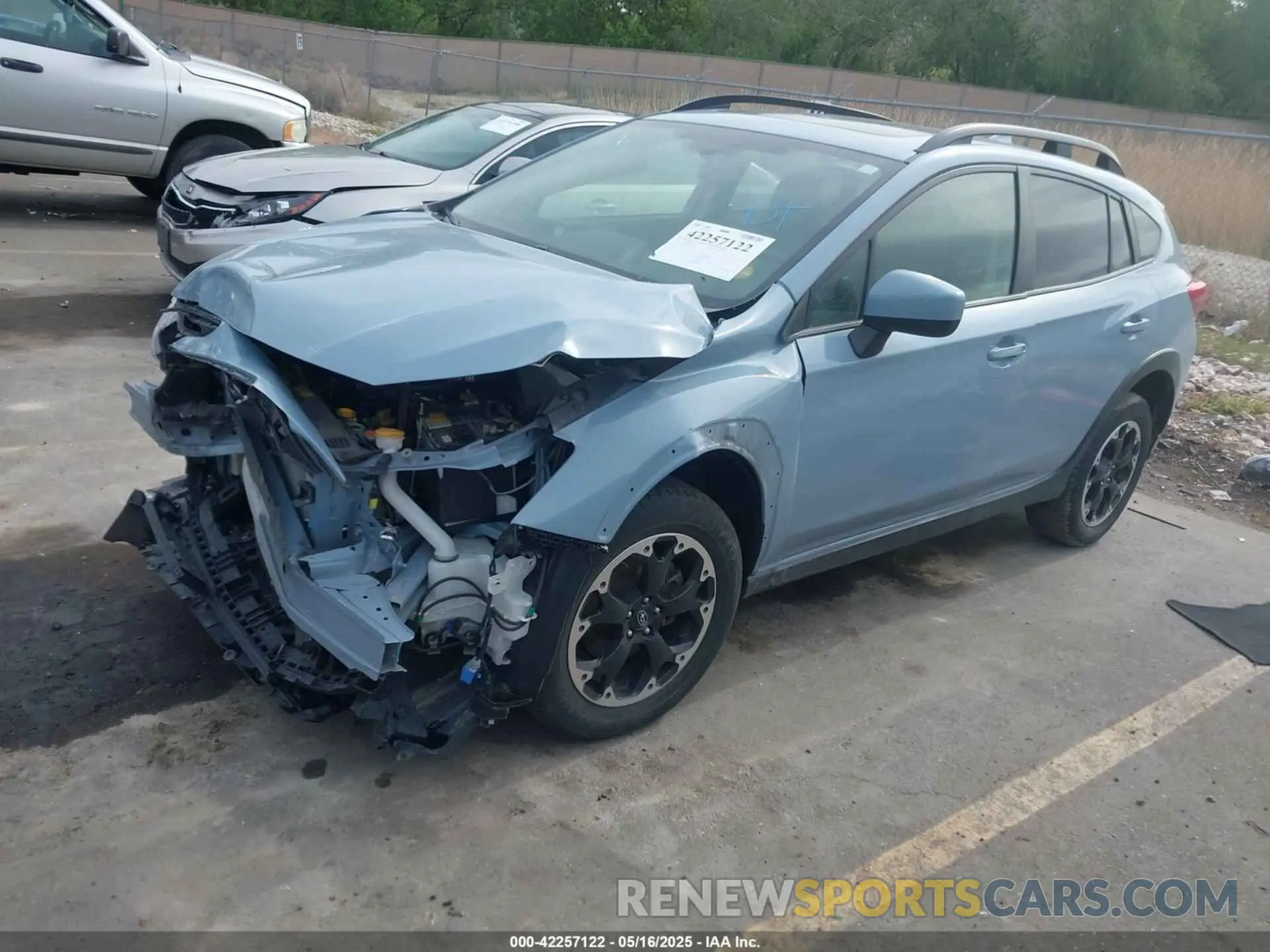 2 Photograph of a damaged car JF2GTAEC6N8240419 SUBARU CROSSTREK 2022