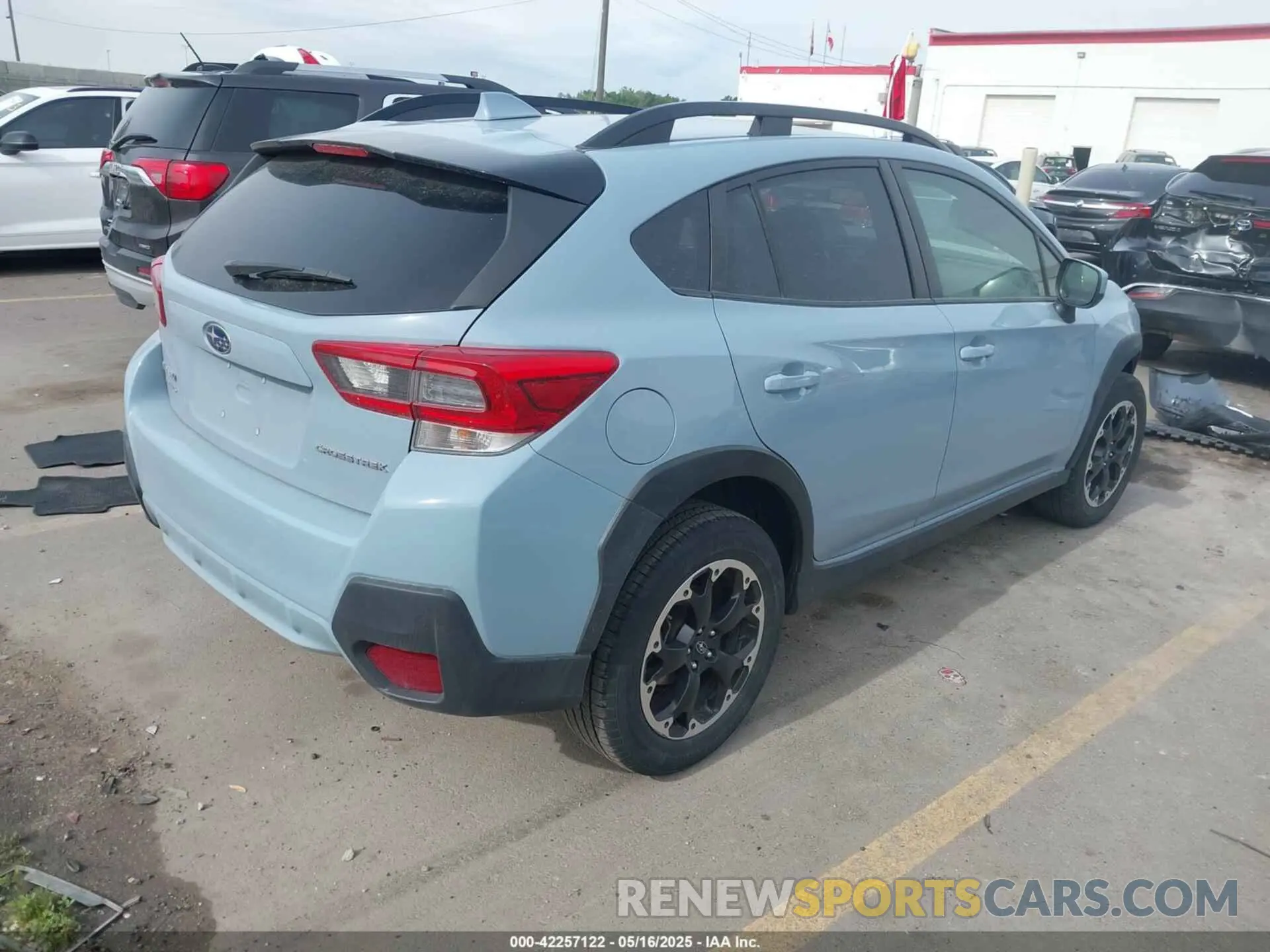4 Photograph of a damaged car JF2GTAEC6N8240419 SUBARU CROSSTREK 2022