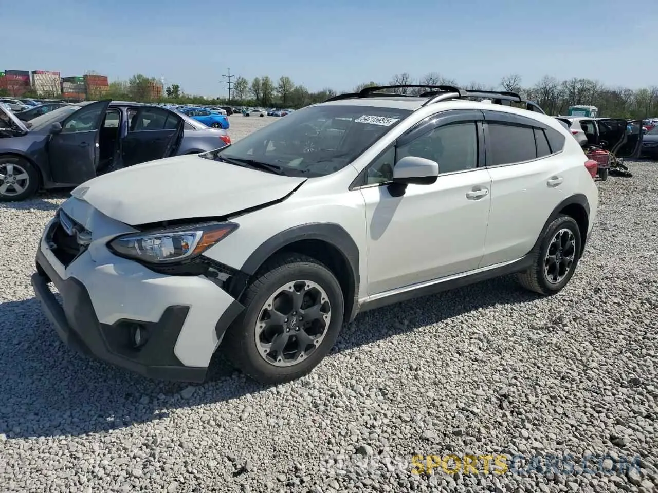 1 Photograph of a damaged car JF2GTAEC8NH259831 SUBARU CROSSTREK 2022