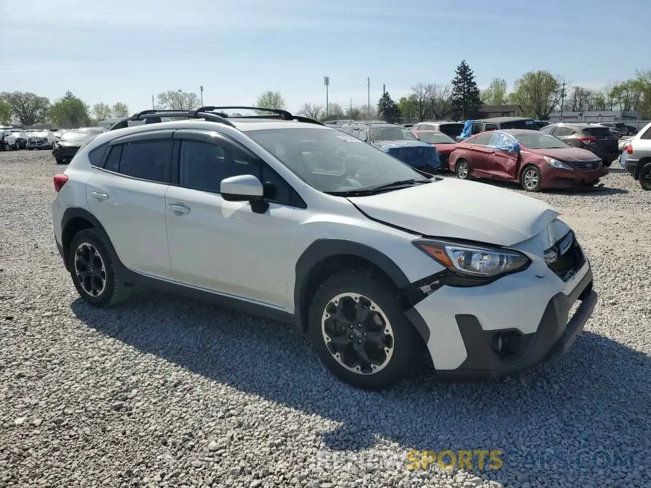 4 Photograph of a damaged car JF2GTAEC8NH259831 SUBARU CROSSTREK 2022