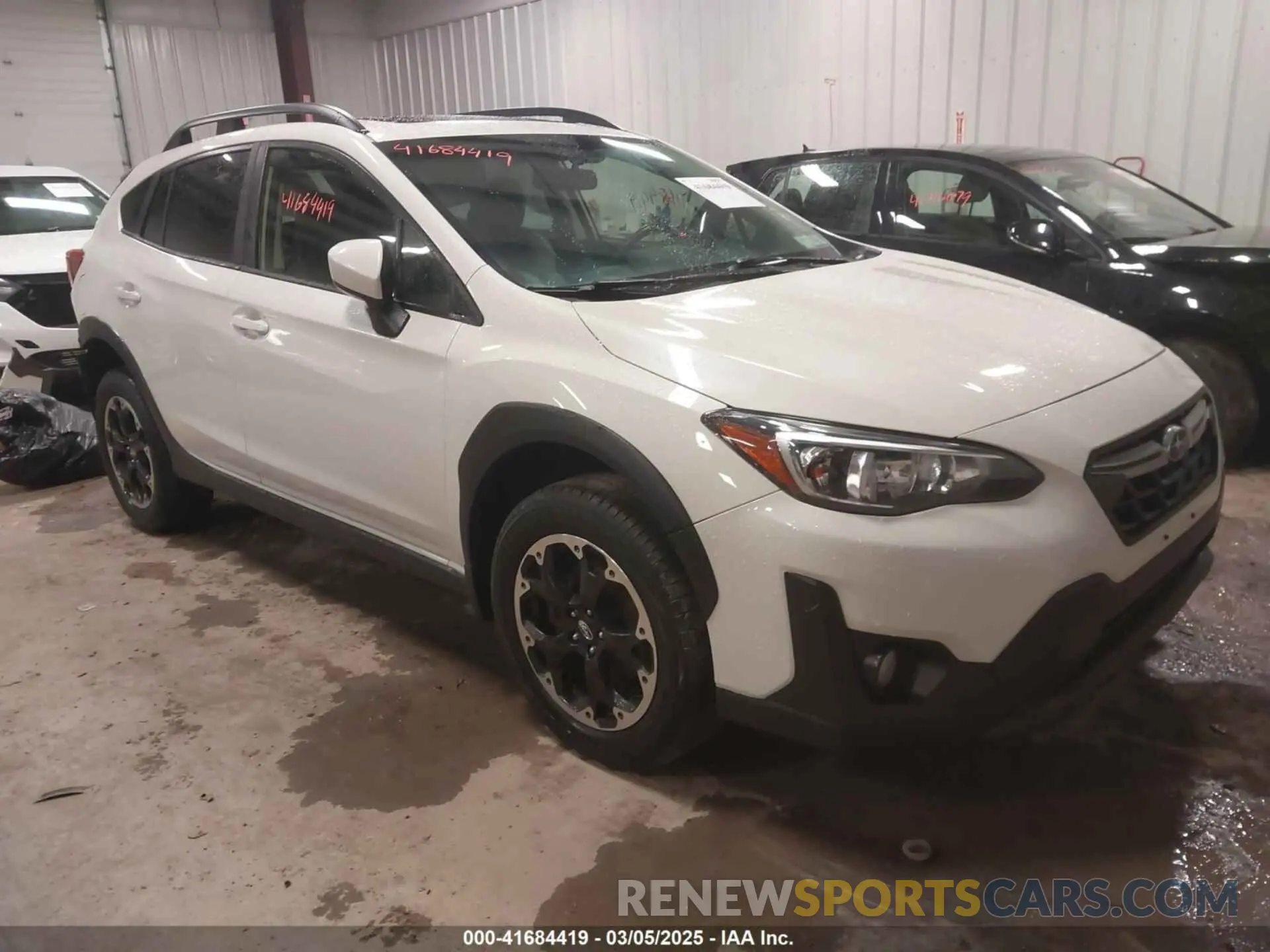 1 Photograph of a damaged car JF2GTAECXNH217838 SUBARU CROSSTREK 2022