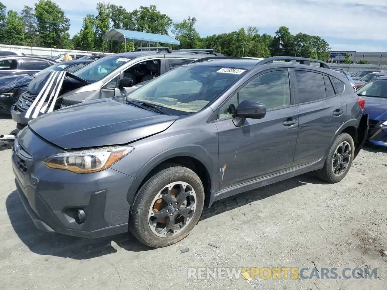 1 Photograph of a damaged car JF2GTAPC2N8238499 SUBARU CROSSTREK 2022