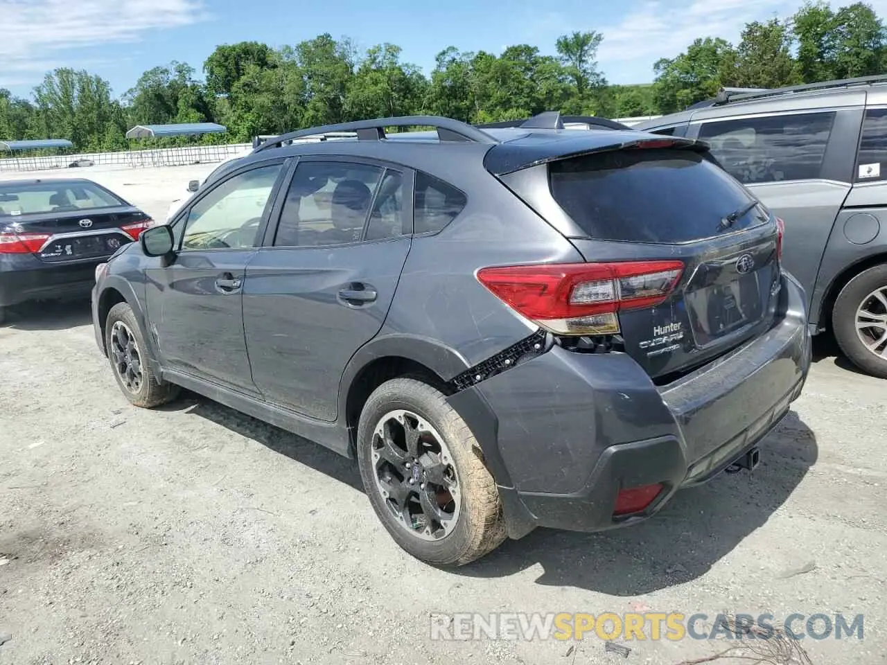2 Photograph of a damaged car JF2GTAPC2N8238499 SUBARU CROSSTREK 2022