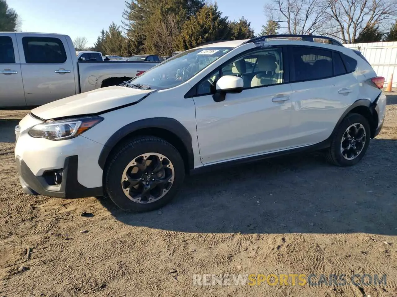 1 Photograph of a damaged car JF2GTAPC4N8265851 SUBARU CROSSTREK 2022