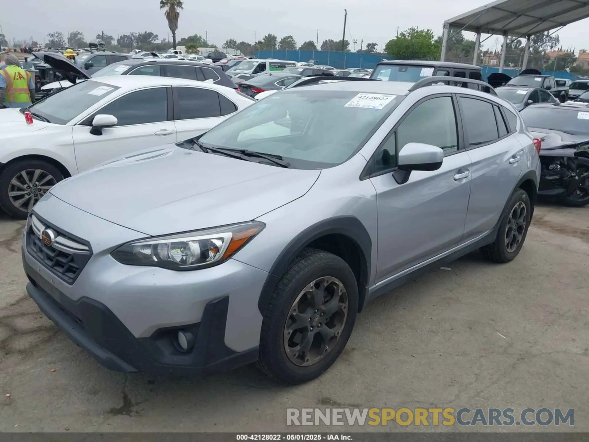 2 Photograph of a damaged car JF2GTAPC8N8220590 SUBARU CROSSTREK 2022
