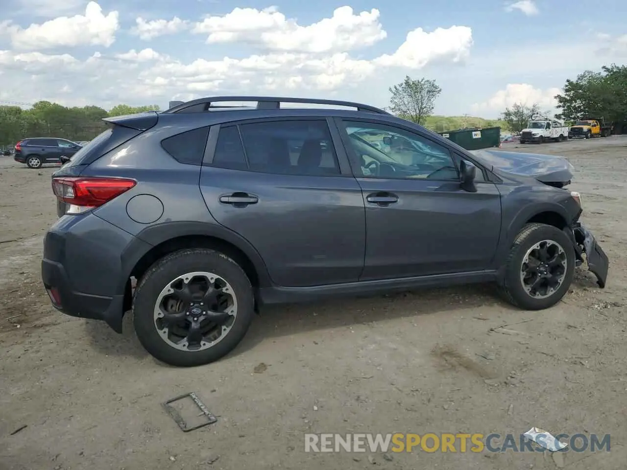 3 Photograph of a damaged car JF2GTAPC8NH257865 SUBARU CROSSTREK 2022