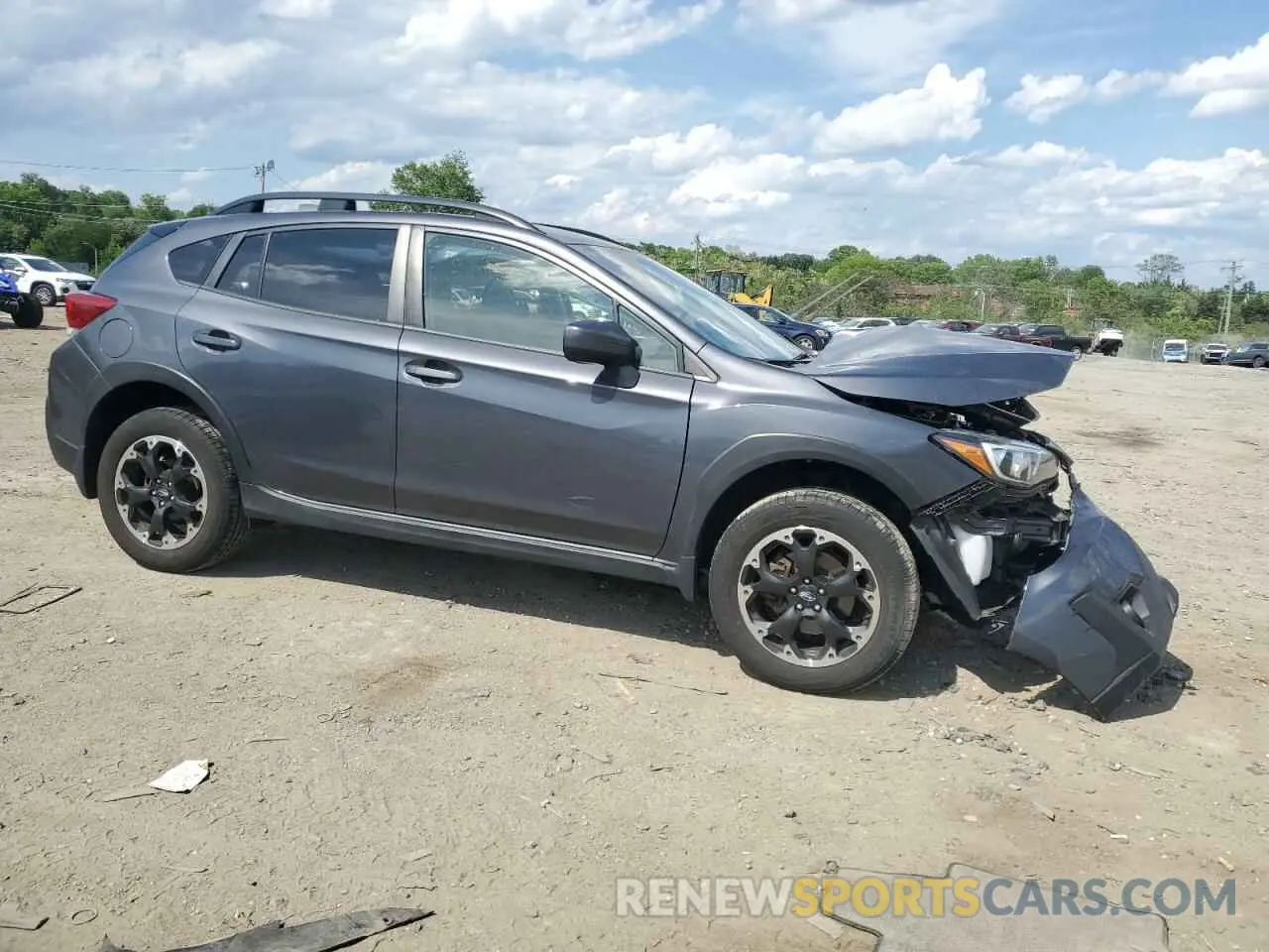 4 Photograph of a damaged car JF2GTAPC8NH257865 SUBARU CROSSTREK 2022