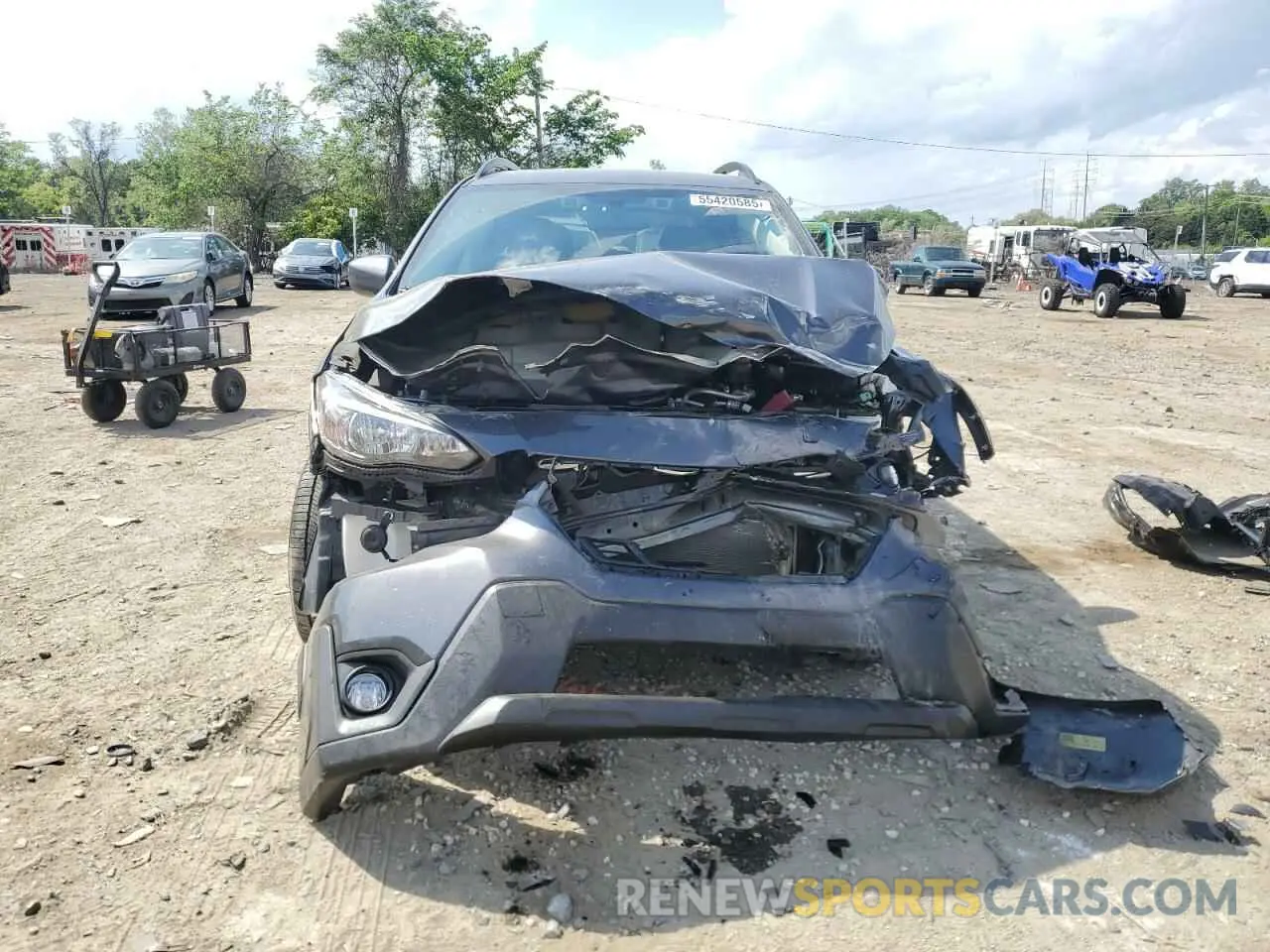 5 Photograph of a damaged car JF2GTAPC8NH257865 SUBARU CROSSTREK 2022