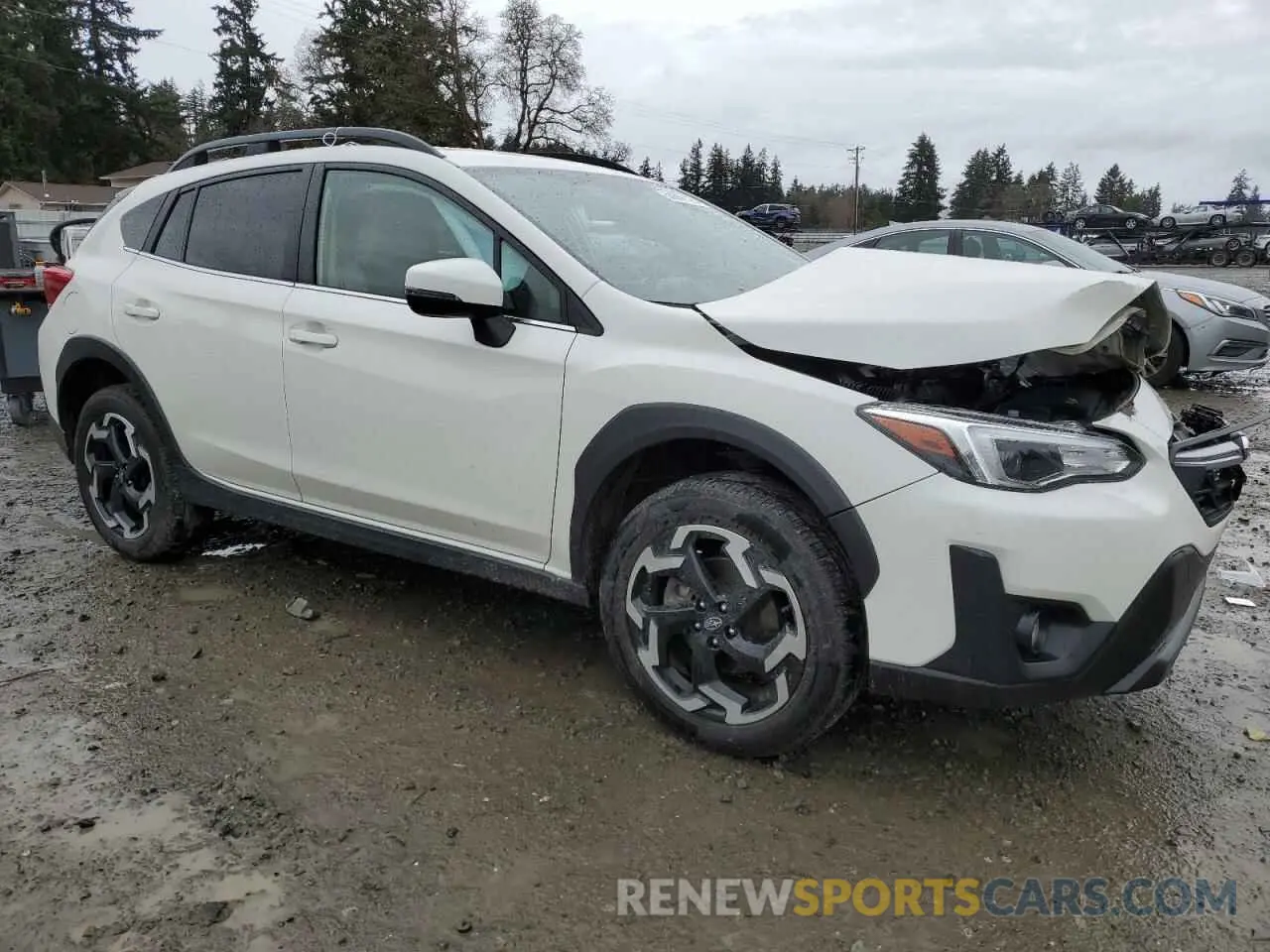 4 Photograph of a damaged car JF2GTHMC1N8278814 SUBARU CROSSTREK 2022