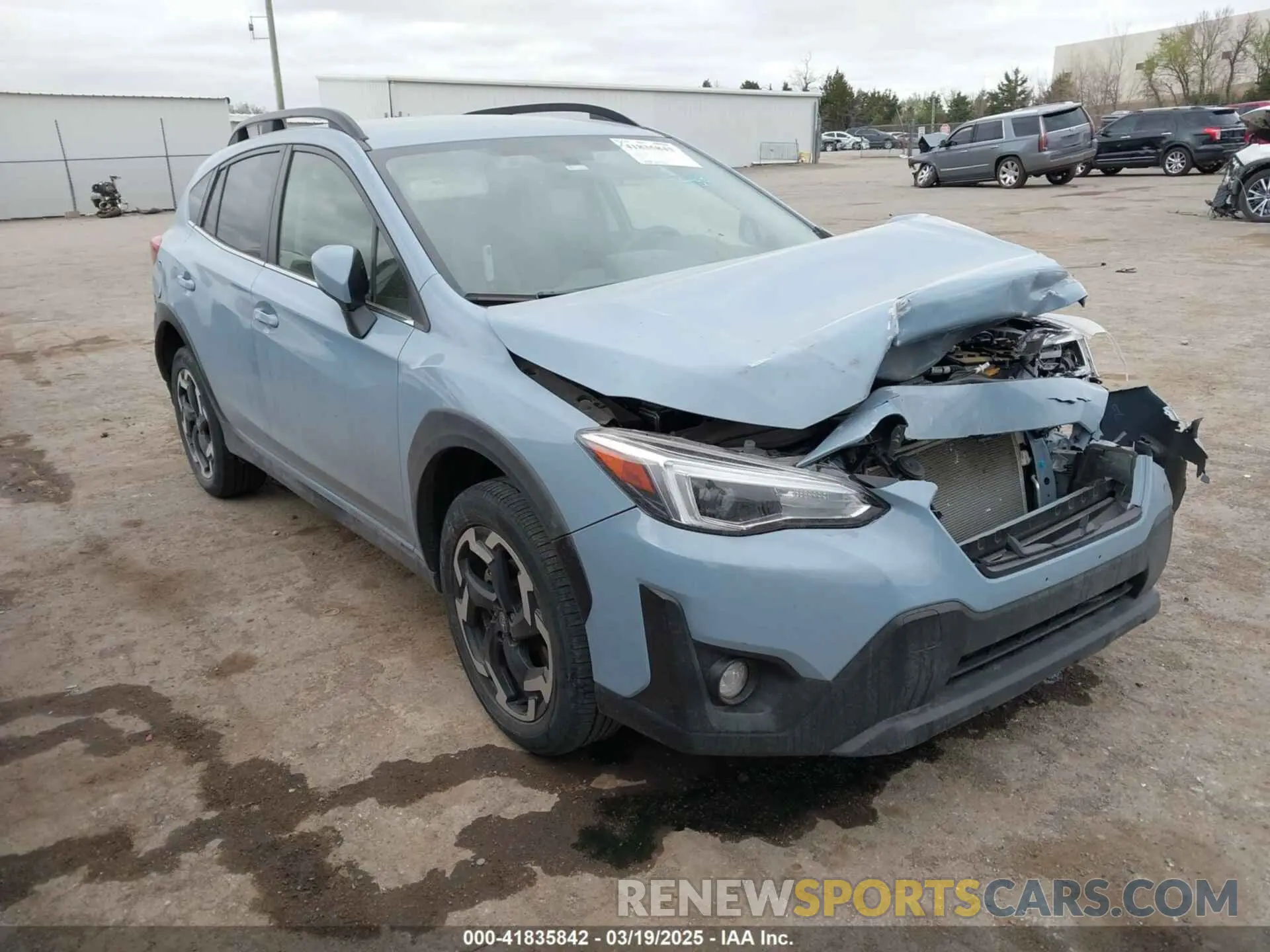 1 Фотография поврежденного автомобиля JF2GTHMC2N8258247 SUBARU CROSSTREK 2022