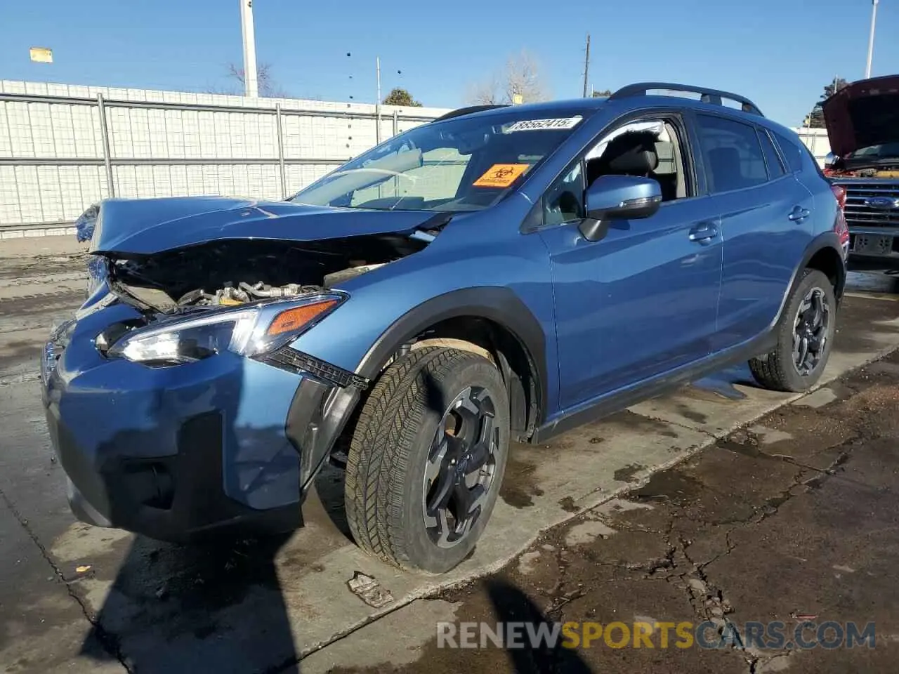 1 Фотография поврежденного автомобиля JF2GTHMC2NH206116 SUBARU CROSSTREK 2022