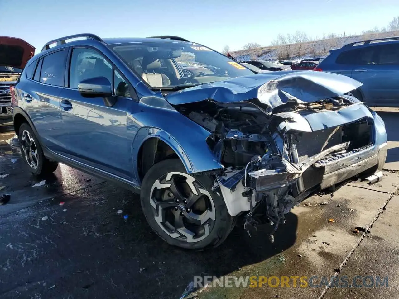 4 Фотография поврежденного автомобиля JF2GTHMC2NH206116 SUBARU CROSSTREK 2022