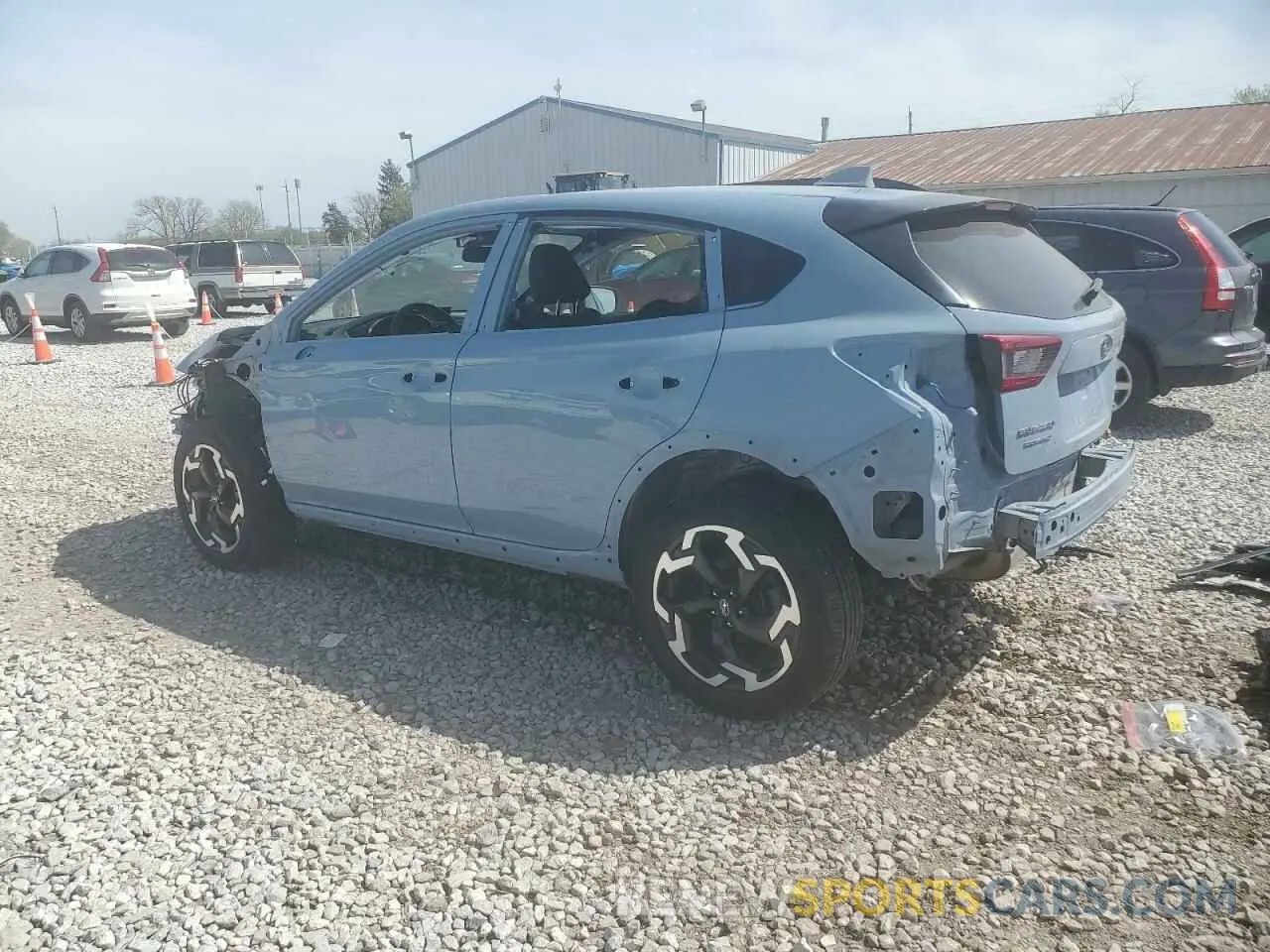 2 Photograph of a damaged car JF2GTHMC2NH285707 SUBARU CROSSTREK 2022