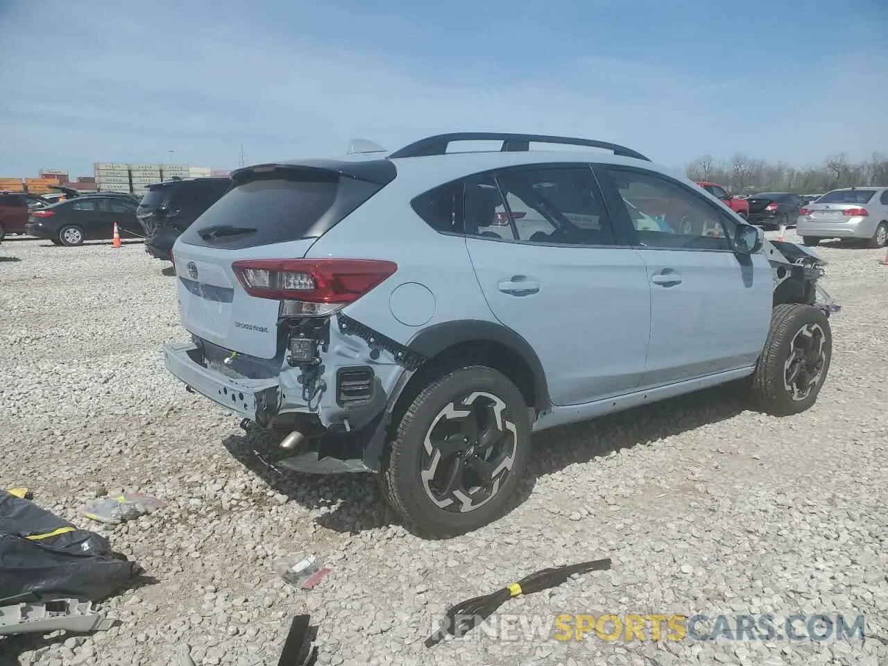 3 Photograph of a damaged car JF2GTHMC2NH285707 SUBARU CROSSTREK 2022