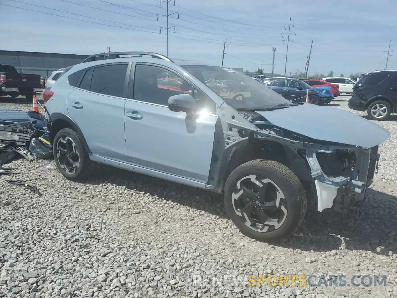 4 Photograph of a damaged car JF2GTHMC2NH285707 SUBARU CROSSTREK 2022
