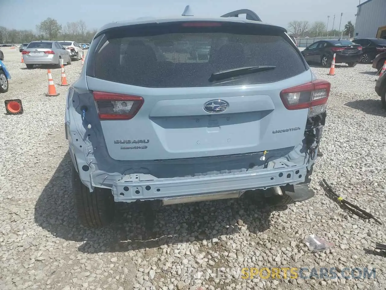6 Photograph of a damaged car JF2GTHMC2NH285707 SUBARU CROSSTREK 2022