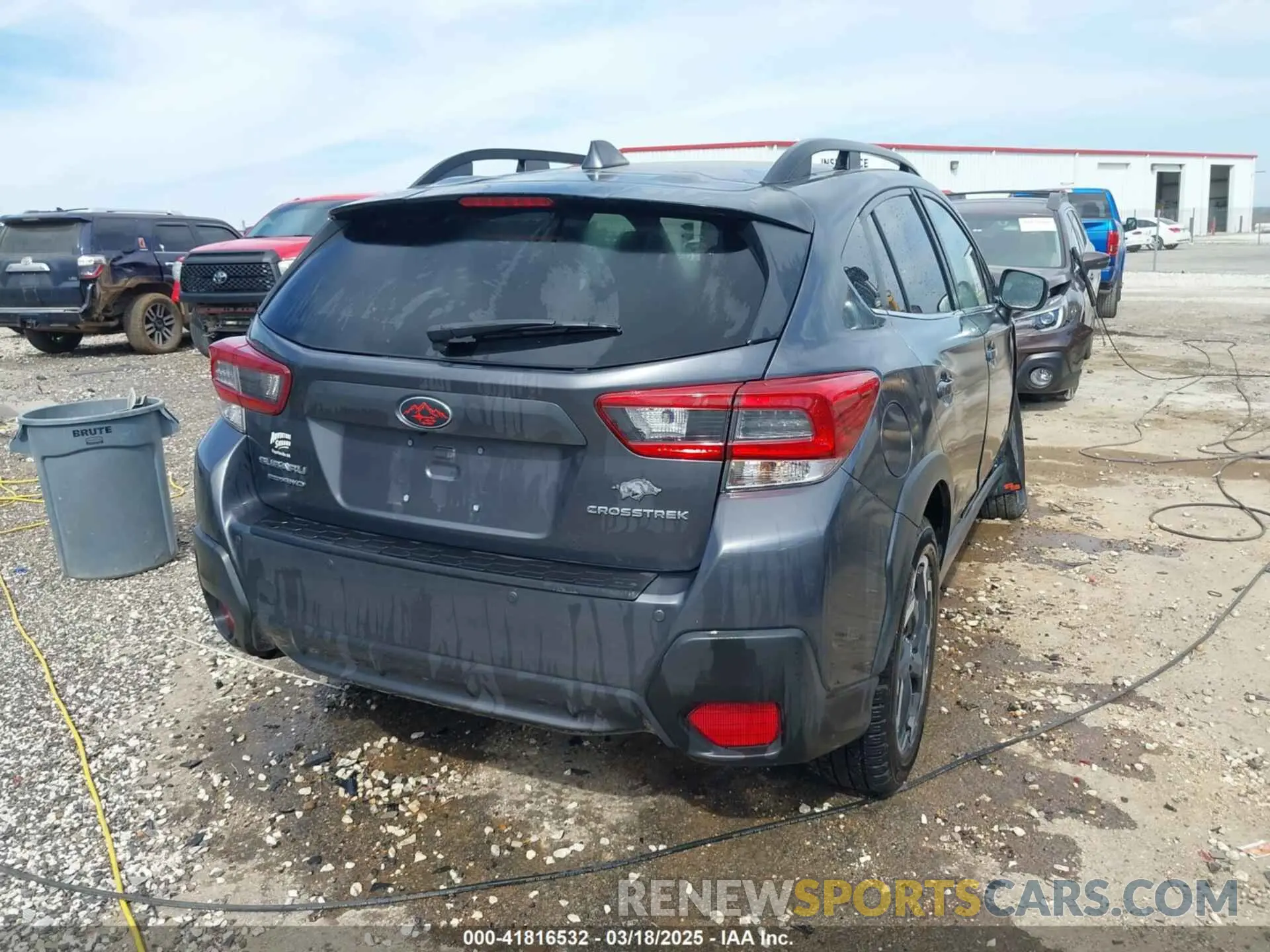 4 Photograph of a damaged car JF2GTHMC4N8216047 SUBARU CROSSTREK 2022