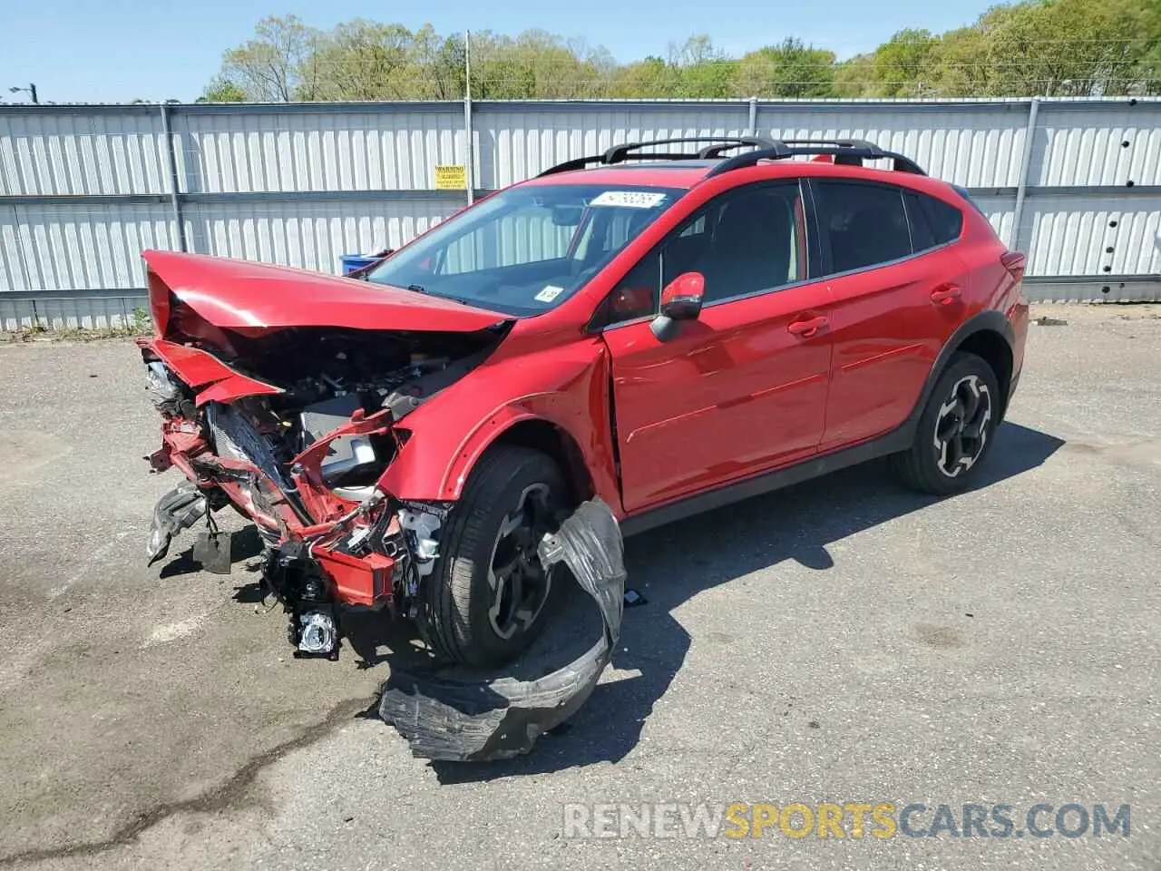 1 Фотография поврежденного автомобиля JF2GTHMC7N8253383 SUBARU CROSSTREK 2022