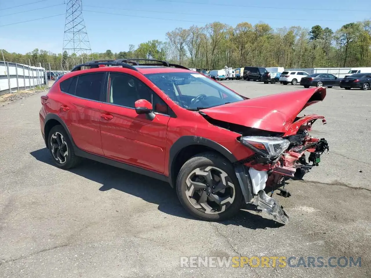 4 Фотография поврежденного автомобиля JF2GTHMC7N8253383 SUBARU CROSSTREK 2022