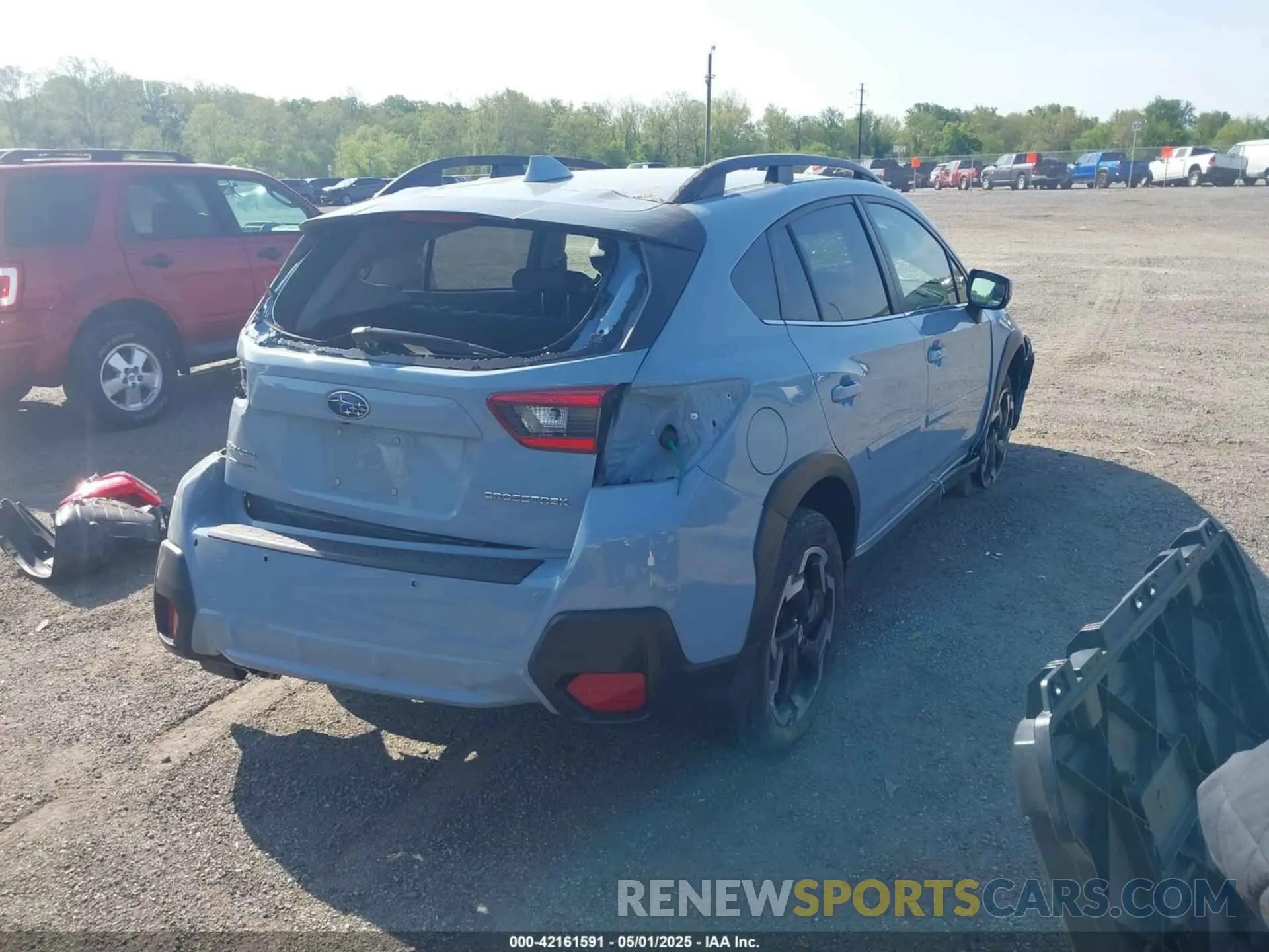 4 Photograph of a damaged car JF2GTHMC9N8200779 SUBARU CROSSTREK 2022